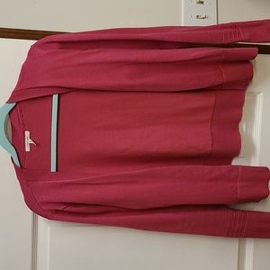 Pink cardigan